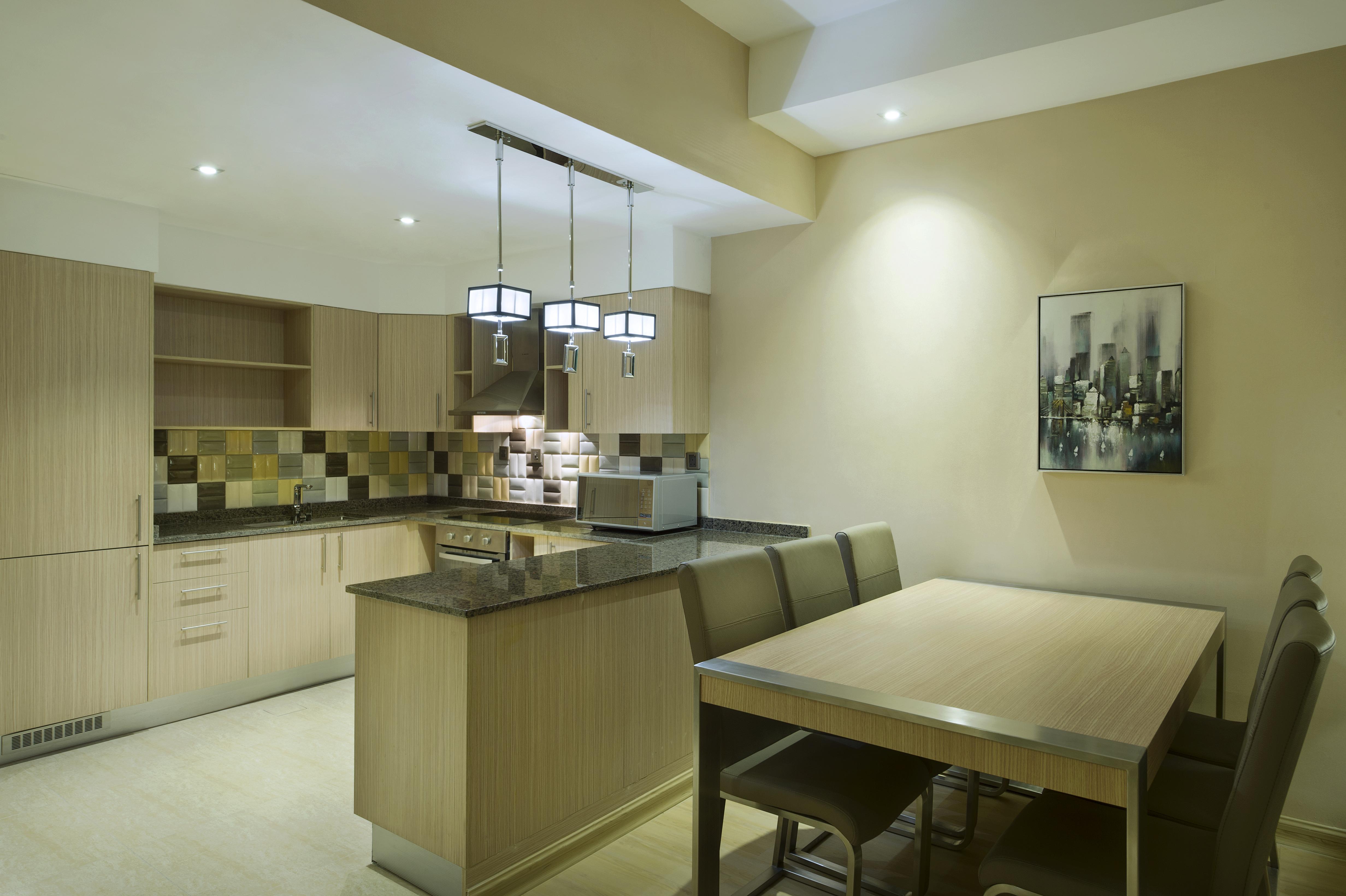 Wyndham Doha West Bay Hotel Exterior photo A kitchen in a serviced apartment in Dubai