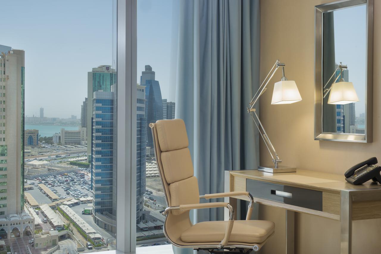 Wyndham Doha West Bay Hotel Exterior photo A room at the hotel