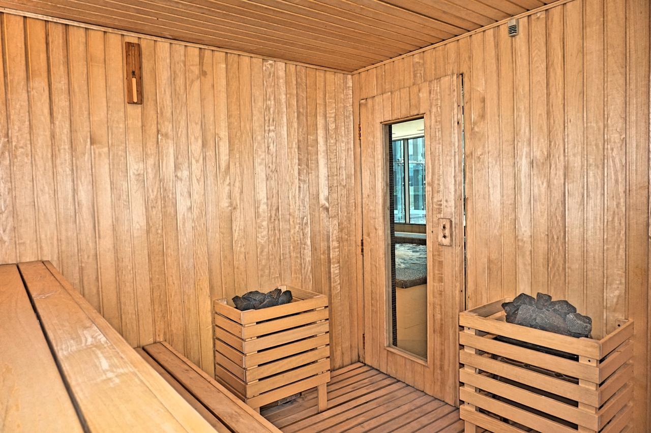 Wyndham Doha West Bay Hotel Exterior photo A modern Finnish sauna